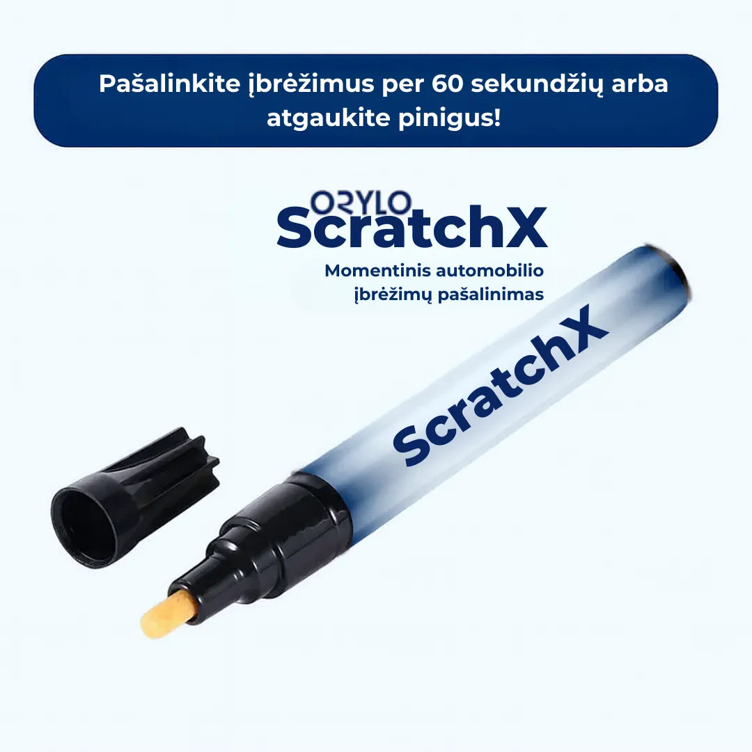 ORYLO | ScratchX™ | Momentinis automobilio įbrėžimų šalinimas