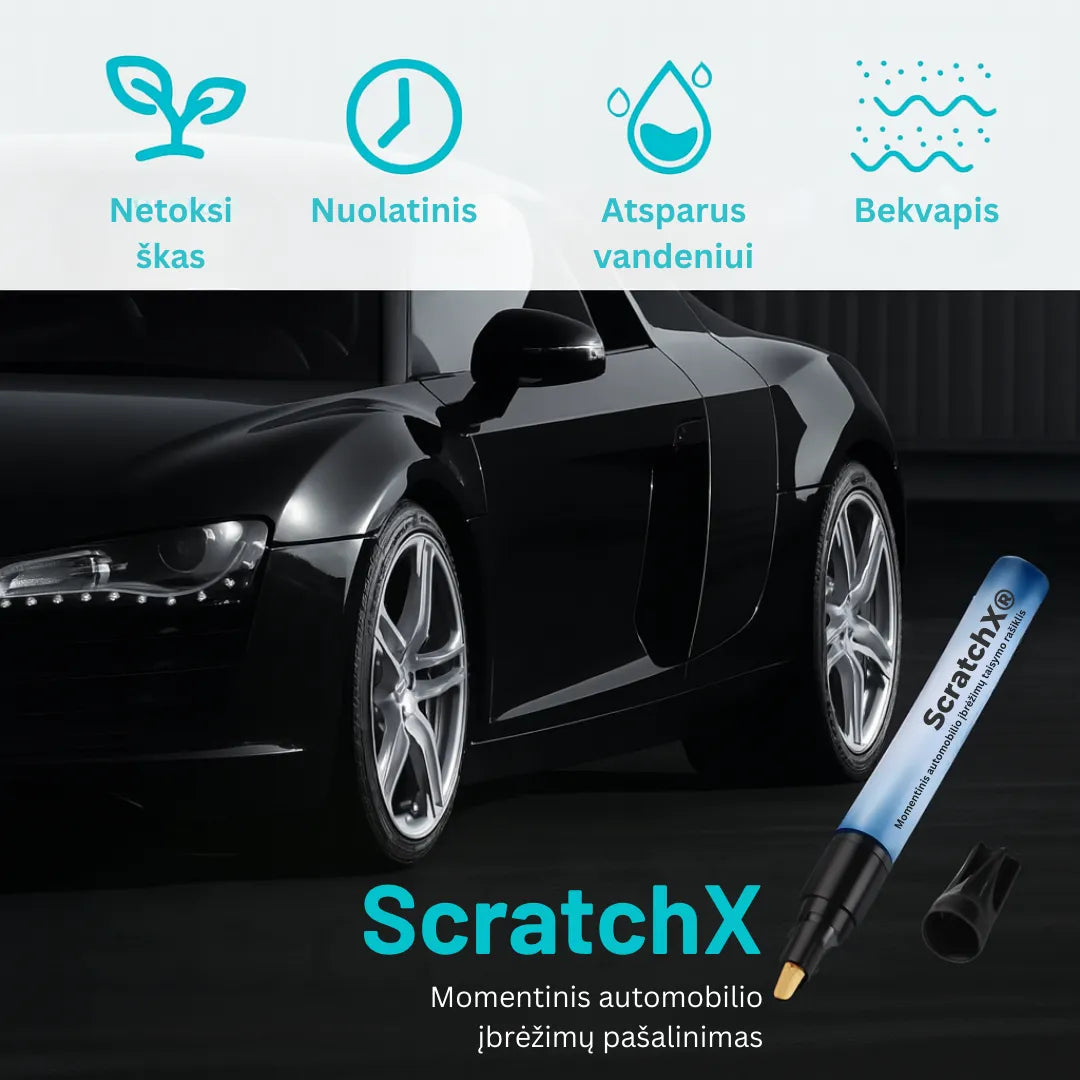 ORYLO | ScratchX™ | Momentinis automobilio įbrėžimų šalinimas