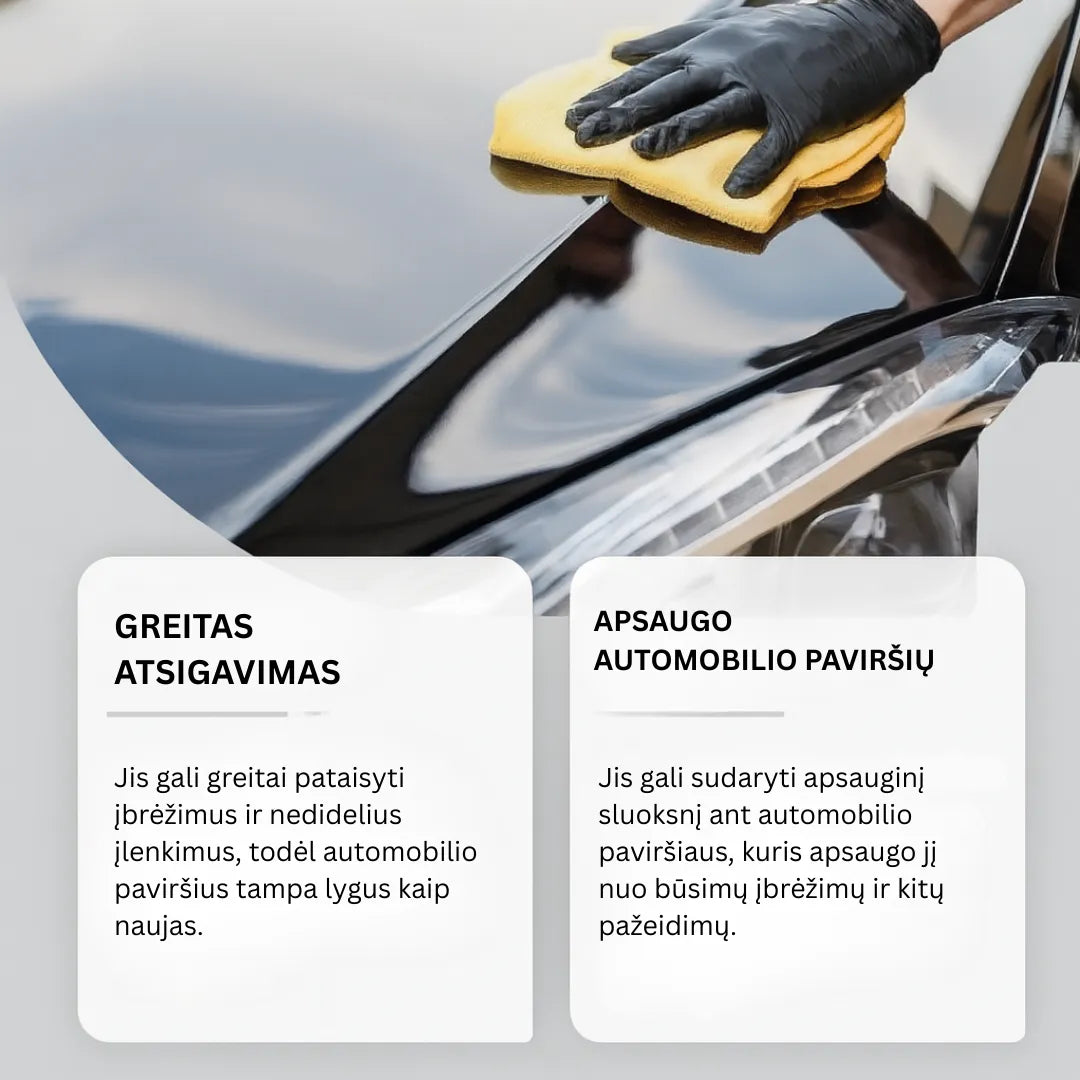 ORYLO | ScratchX™ | Momentinis automobilio įbrėžimų šalinimas