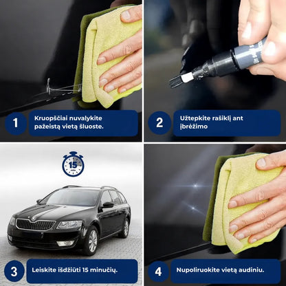 ORYLO | ScratchX™ | Momentinis automobilio įbrėžimų šalinimas